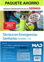 Paquete Ahorro Técnico en Emergencias Sanitarias SUMMA 112 Servicio Madrileño de Salud (SERMAS) de Ed. MAD