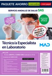 Paquete Ahorro Técnico/a Especialista en Laboratorio. Servicio Andaluz de Salud (SAS) de Ed. MAD