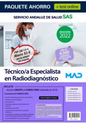 Paquete Ahorro Técnico/a Especialista en Radiodiagnóstico. Servicio Andaluz de Salud (SAS) de Ed. MAD