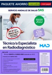 Paquete Ahorro Técnico/a Especialista en Radiodiagnóstico. Servicio Andaluz de Salud (SAS) de Ed. MAD