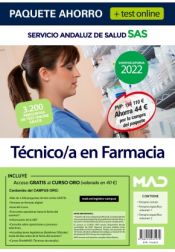 Paquete Ahorro Técnico/a en Farmacia. Servicio Andaluz de Salud (SAS) de Ed. MAD