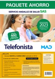 Paquete Ahorro Telefonista Servicio Andaluz de Salud (SAS) de Ed. MAD