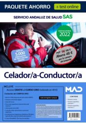 Paquete Ahorro + Test ONLINE Celador/a-Conductor/a. Servicio Andaluz de Salud (SAS) de Ed. MAD