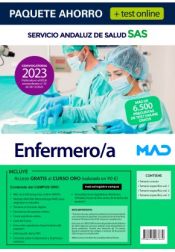 Paquete Ahorro + Test ONLINE Enfermero/a. Servicio Andaluz de Salud (SAS) de Ed. MAD