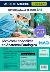 Paquete Ahorro + Test ONLINE Técnico/a Especialista en Anatomía Patológica. Servicio Andaluz de Salud (SAS) de Ed. MAD