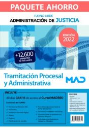 Paquete Ahorro Tramitación Procesal y Administrativa (turno libre) de Ed. MAD