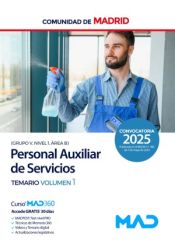 Personal Auxiliar de Servicios (acceso libre) de la Comunidad de Madrid - Ed. MAD