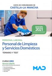 Personal de Limpieza y Servicios Domésticos. Temario y test. Junta de Castilla-La Mancha de Ed. MAD