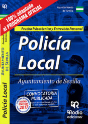 Policía Local. Ayuntamiento de Sevilla. Prueba Psicotécnica y Entrevista Personal de Rodio Ediciones