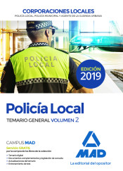 Policía Local. Temario General Volumen 2 de Ed. MAD