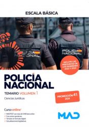 Policía Nacional Escala Básica - Ed. MAD