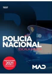 Policía Nacional Escala Básica. Test de Ed. MAD