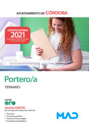 Portero/a. Temario. Ayuntamiento de Córdoba de Ed. MAD