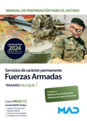 Acceso a servicios de carácter permanente (Fuerzas Armadas) - Ed. MAD