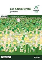 Qüestionaris Cos Administratiu Generalitat de Catalunya de Ed. Adams