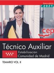 Técnico Auxiliar (Estabilización) de la Comunidad de Madrid - EDITORIAL CEP
