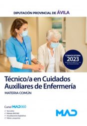 Auxiliar de Enfermería de la Diputación Provincial de Ávila - Ed. MAD