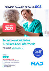 Técnico en Cuidados Auxiliares de Enfermería. Temario volumen 2. Servicio Canario de Salud de Ed. MAD