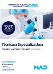 Técnico Especializado de los Organismos Públicos de Investigación - Ed. MAD