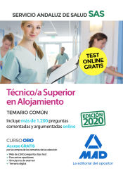 Técnico/a Superior de Alojamiento del Servicio Andaluz de Salud - Ed. MAD