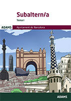 Temari Subalterns Ajuntament de Barcelona de Ed. Adams