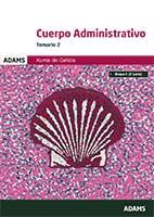 Temario 2 Administrativos de la Xunta de Galicia de Ed. Adams