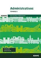 Temario 3 Administrativos de la Generalitat Valenciana de Ed. Adams