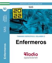 Temario Específico Volumen 3. Enfermero/a del SAS. de Ediciones Rodio