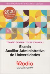 Auxiliar Administrativo de Universidades - Ediciones Rodio