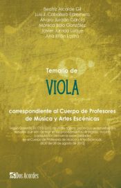 Temario de VIOLA: Correspondiente al Cuerpo de Profesores de Música y Artes Escénicas de Dos Acordes S.L.U. 