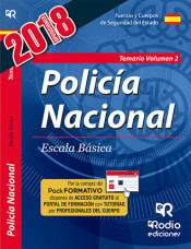 Temario. Volumen 2. Policía Nacional. Escala Básica. de Ediciones Rodio
