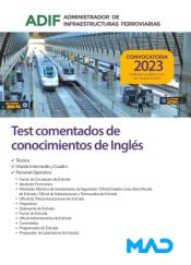 Test comentados de conocimientos de inglés. Administrador de Infraestructuras Ferroviarias (ADIF) de Ed. MAD