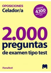 Test para oposiciones a Celador/a de Instituciones Sanitarias (2.000 preguntas de examen) de Ed. MAD
