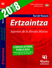 Test del Temario. Ertzaintza. Agentes de la Escala Básica. de Ediciones Rodio