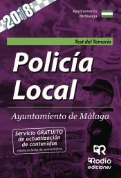 Test del Temario. Policía Local. Ayuntamiento de Málaga. de Ediciones Rodio