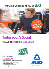 Trabajador/a Social del Servicio Andaluz de Salud. Temario específico volumen 2 de Ed. MAD