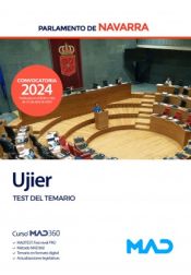 Ujier. Test del temario. Parlamento de Navarra de Ed. MAD